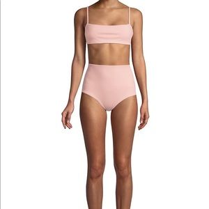 Mara Hoffman Pink Bikini Set SIA top LYDIA bottom